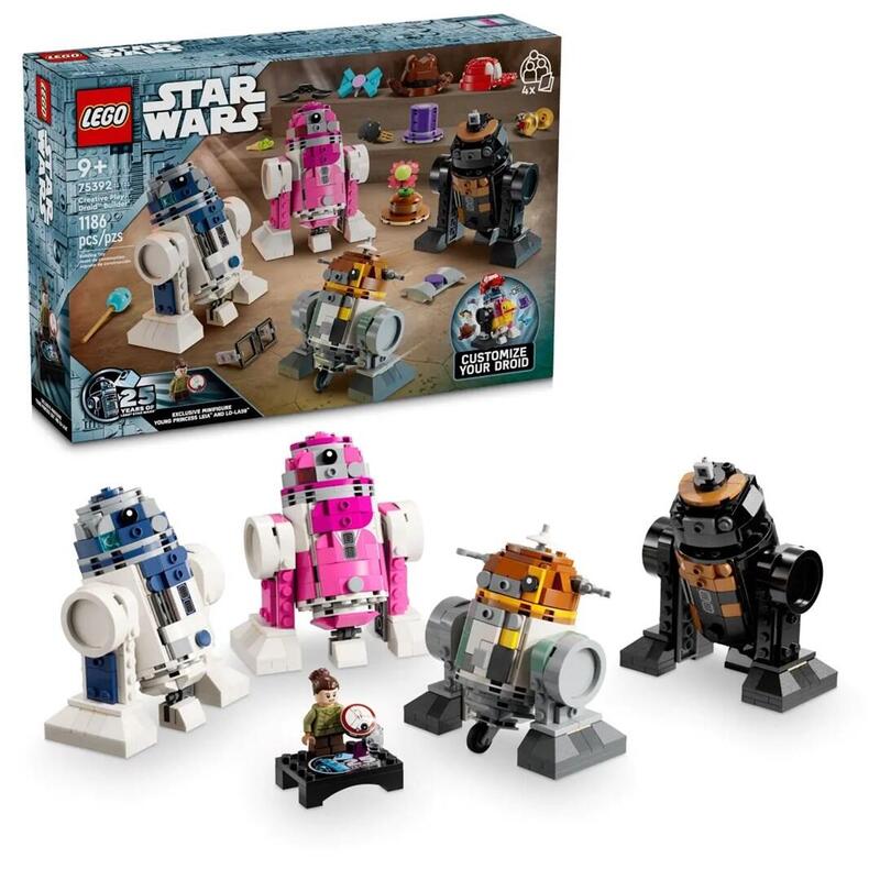Lego Star Wars 75392 Kit De Construcción De Droides Creativos