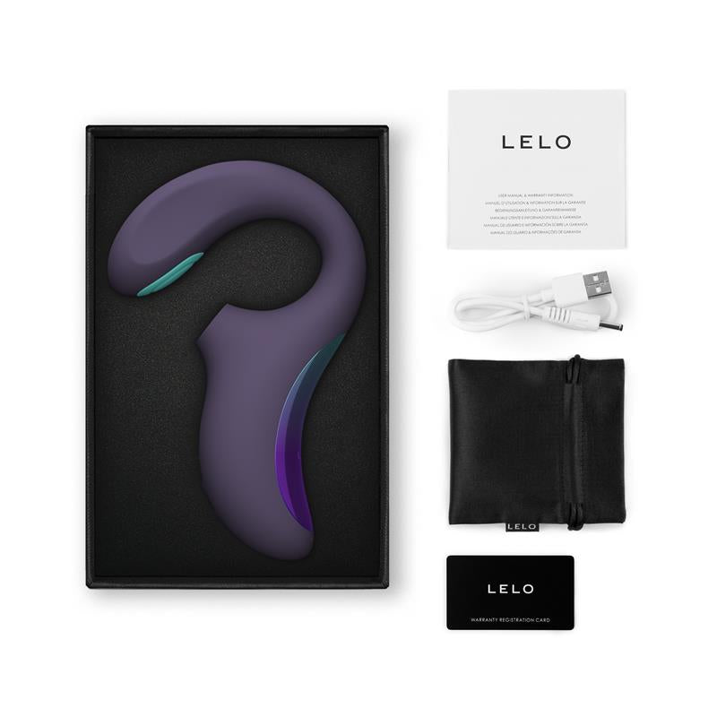 Lelo - Enigma Double Sonic Vibrador Punto G Morado
