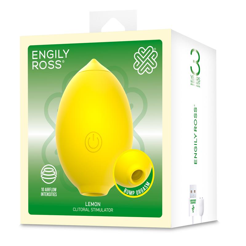 Lemon Estimulador De Clítoris Con Succión