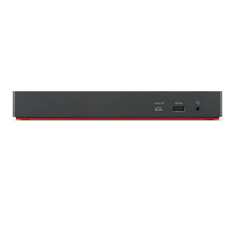 Lenovo 40b00300it Base Para Portátil Y Replicador De Puertos Alámbrico Thunderbolt 4 Negro, Rojo