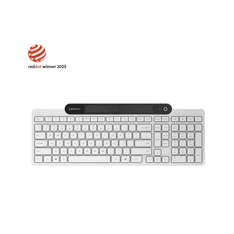Lenovo Accessories 800 Self-Charging Bluetooth Keyboard-Us English
