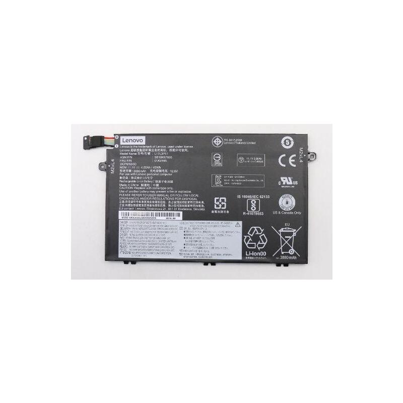 Lenovo Batería 11.1v 4050mah 45wh Para Lenovo Thinkpad E480 E580 01av445