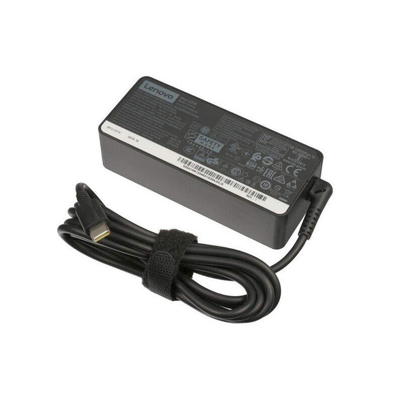 Lenovo Cargador 65w Usb Type-C Con Cable Alimentación 01fr026