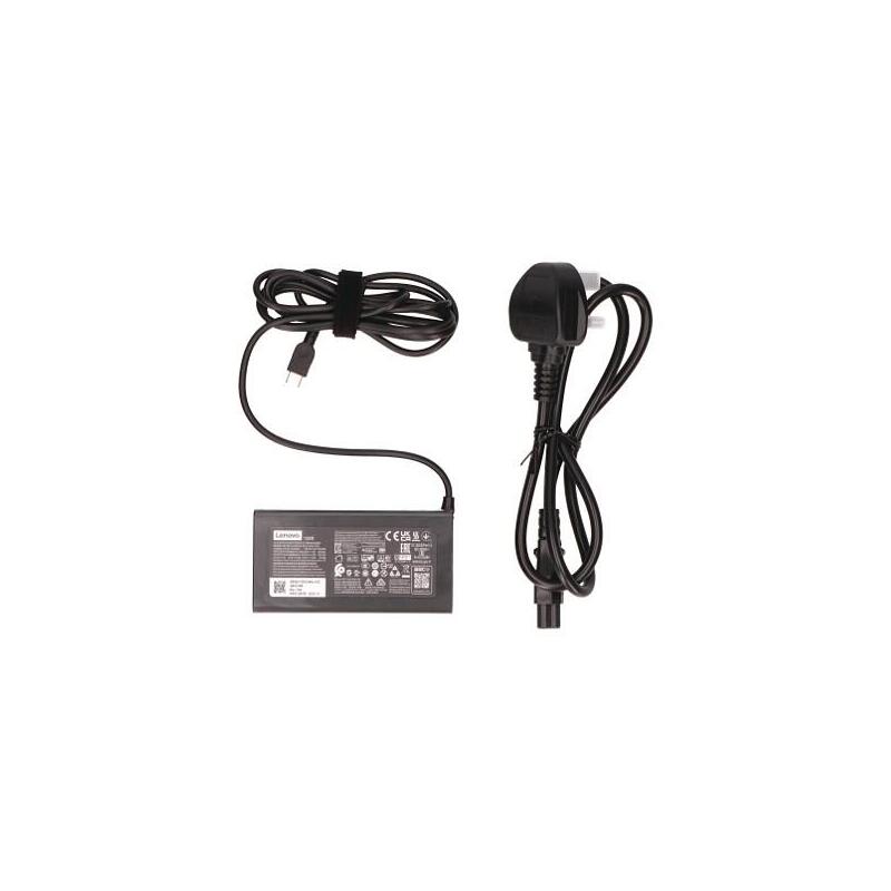 Lenovo Cargador Usb-C 5v 9v 12v 15v 20v 100w Con Cable Alimentación Para Lenovo Thinkpad P16s 21bt Aca0034a