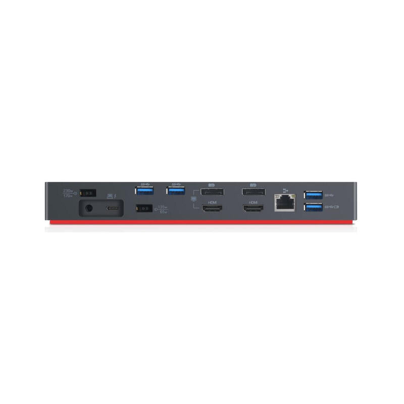 Lenovo Dockingstation 40any230eu  Thunderbolt 3 Gen.2 230w 2xdp/2xhdmi/Usb-C/4xusb3/Lan