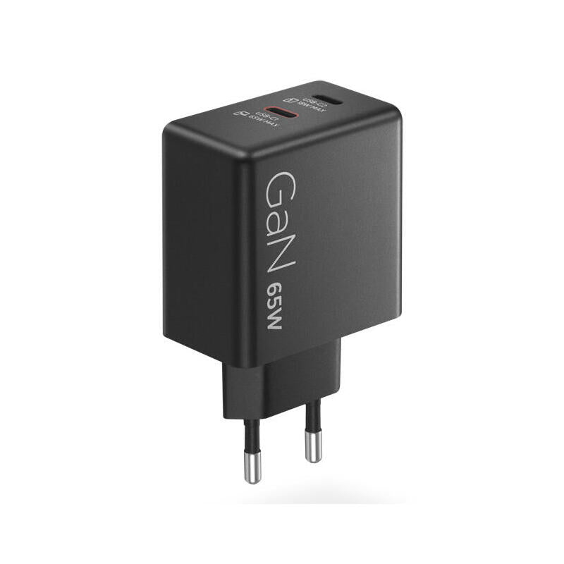 Lenovo Dual Usb-C 65w Gan Charger Negro - Eu