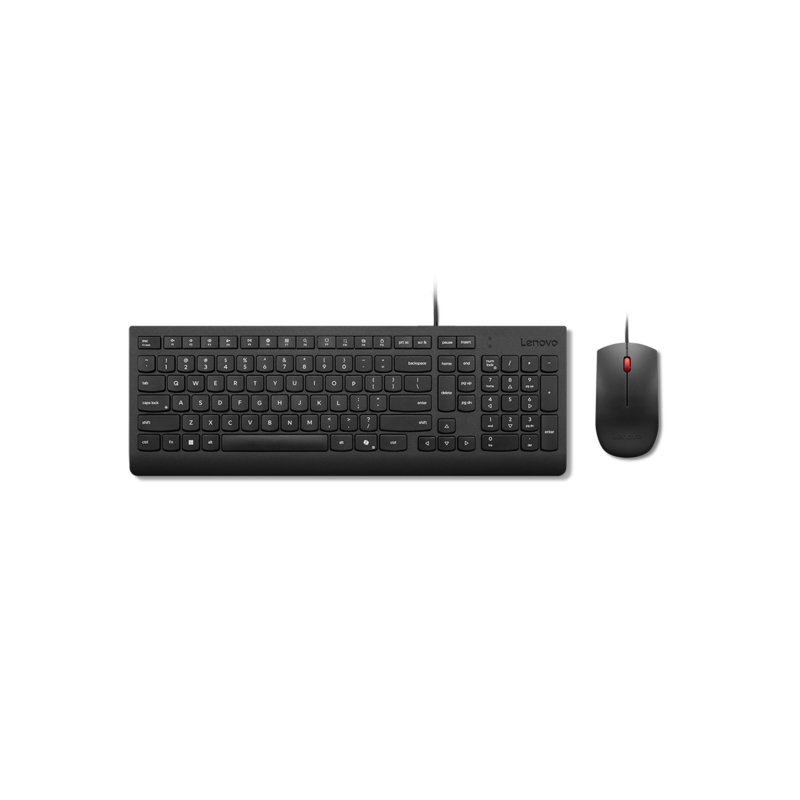 Lenovo Essential Wired Combo Negro Lithuanian