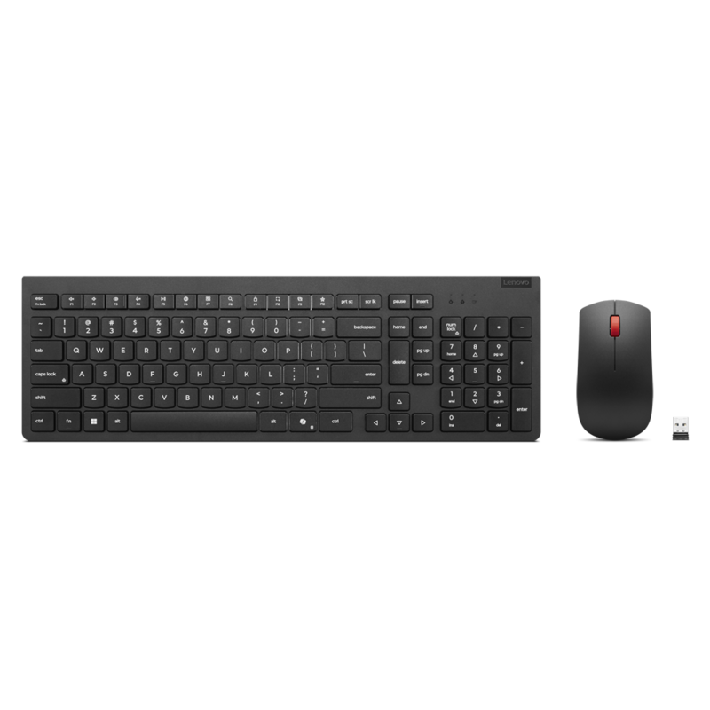 Lenovo Essential Wireless Combo Keyboard & Mouse Gen2 Black-Lithuanian