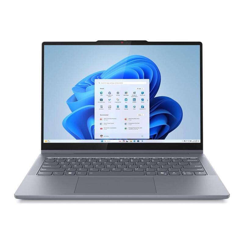 Lenovo Ideapad 5 2 En 1 14irh9 I5-13420h 14" Wuxga Oled 400 Nits Brillante 60 Hz Táctil 16 Gb Lpddr5x-5200 Ssd512 57 Wh Intel Uhd Graphics Win11 Luna Grey