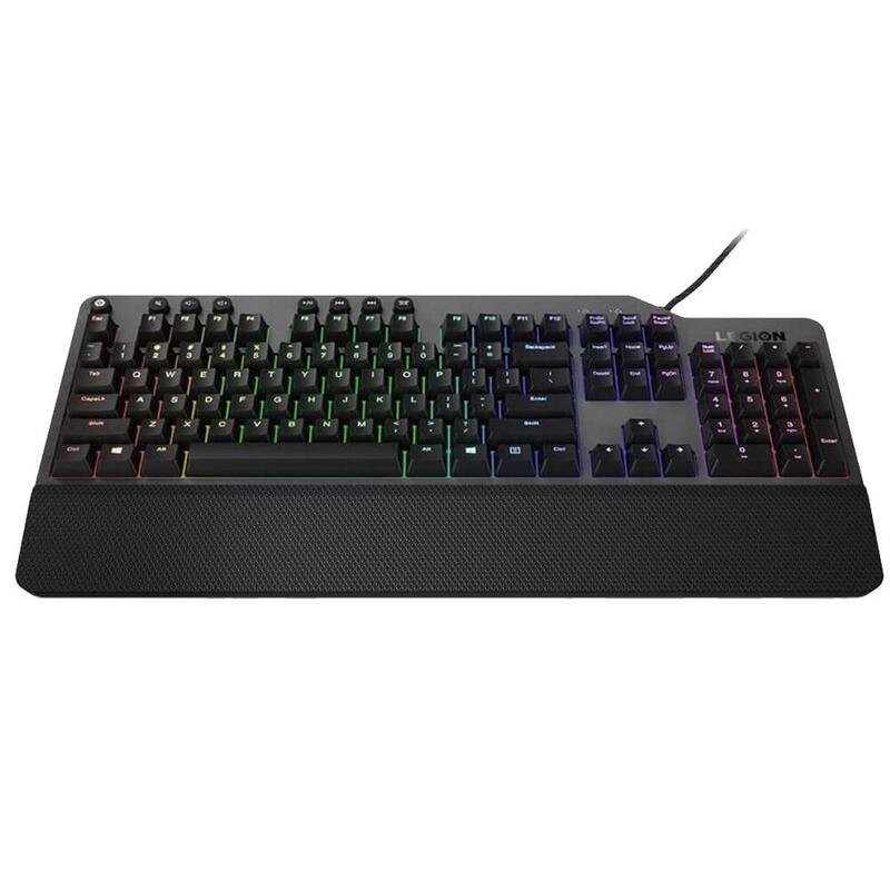 Lenovo Legion K500 Teclado Usb Qwertz Negro, Gris