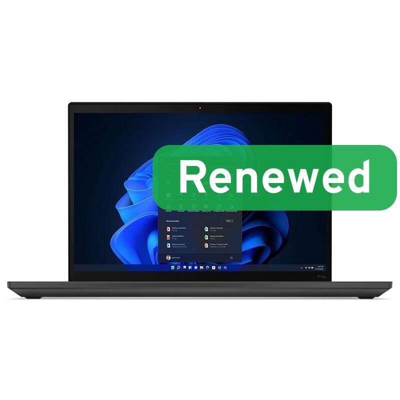 Lenovo Renewed  Grade B  Thinkpad P14s G3  14 Touch  Intel I7-1270p  16gb  Nvidia T550  256 Gb  Us Backlit  N  Windows 11 Pro
