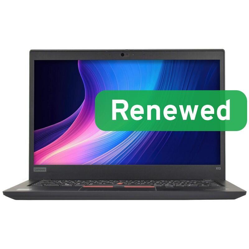 Lenovo Renewed  Grade B  Thinkpad X13 G1  13.3  Amd Ryzen 5 Pro 4650u  16gb  Amd Radeon  256 Gb  Est Backlit  Scr  Windows 11 Pro