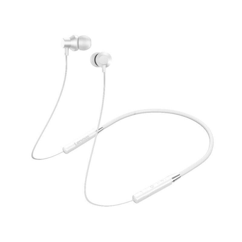 Lenovo Wireless Bluetoo Th Earphone He05 White