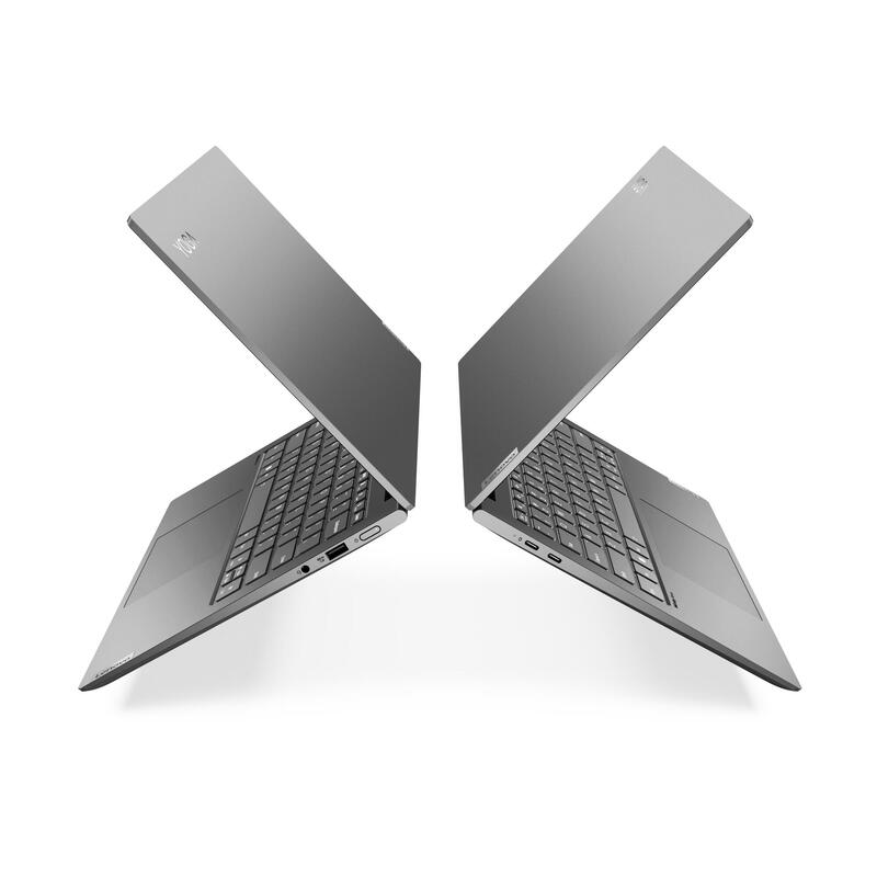 Lenovo Yoga Slim 7 Pro 14arh7 82uu Diseño De Bisagra En 180 Grados Amd Ryzen 5 6600hs Ce / 3.3 Ghz Win 11 Home Radeon 660m 8 Gb Ram 512 Gb Ssd Nvme 14" Ips 2240 X 1400 (2.2k) Wi-Fi 6 Gris Tormentoso Kbd: Español Con 3 Meses De Lenovo