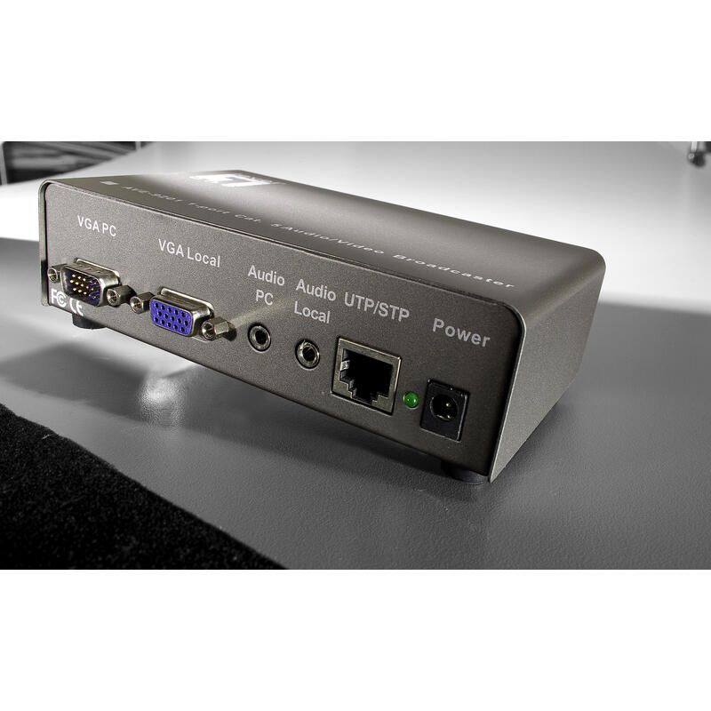 Levelone Ave-9201 Vga Transmisor De Audio/Video Cat5 De 1 Puerto