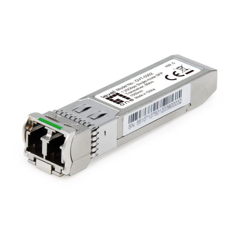 Levelone Sfp Transceiver 1.25gbps Sm Duplex Lc 1550nm 80km