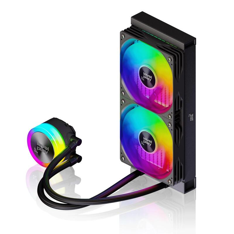 Levelplay Combat Liquid 240 Se Aio Liquid Cooler (Black)