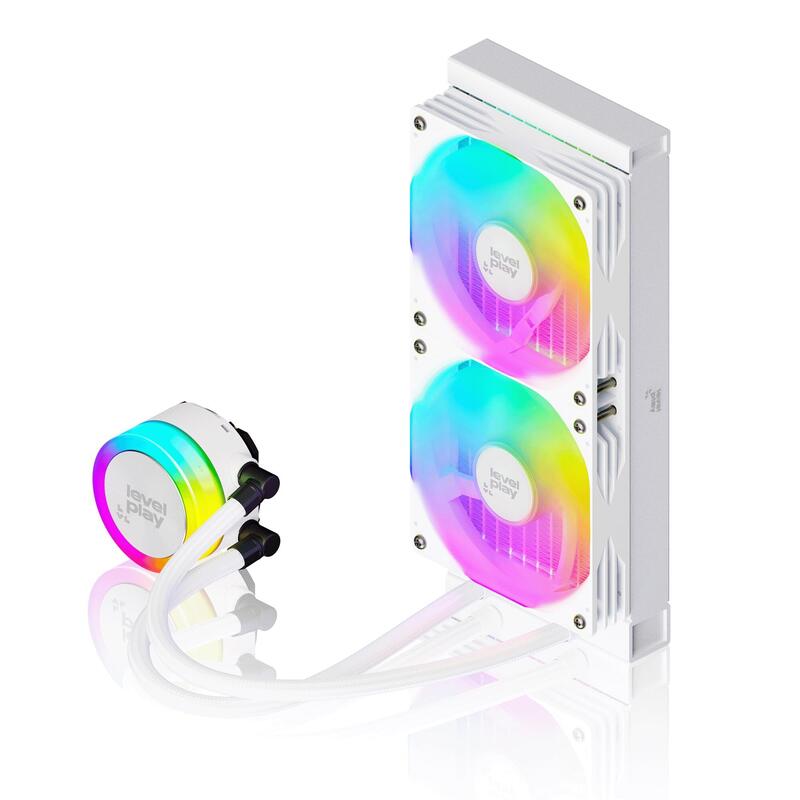 Levelplay Combat Liquid 240 Se Aio Liquid Cooler (White)