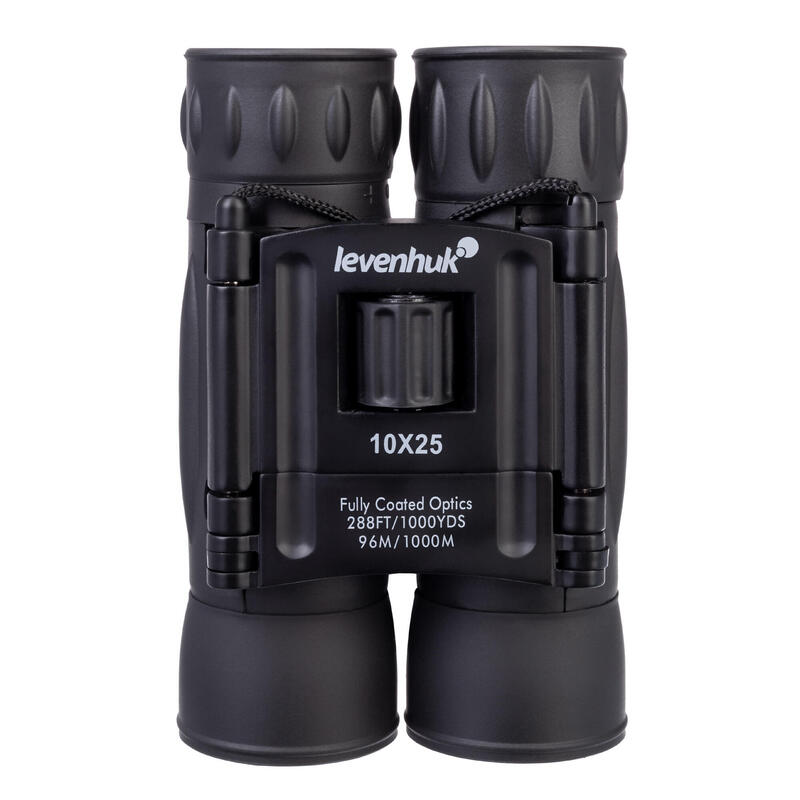Levenhuk Atom 10x25 Binocular Techo Negro