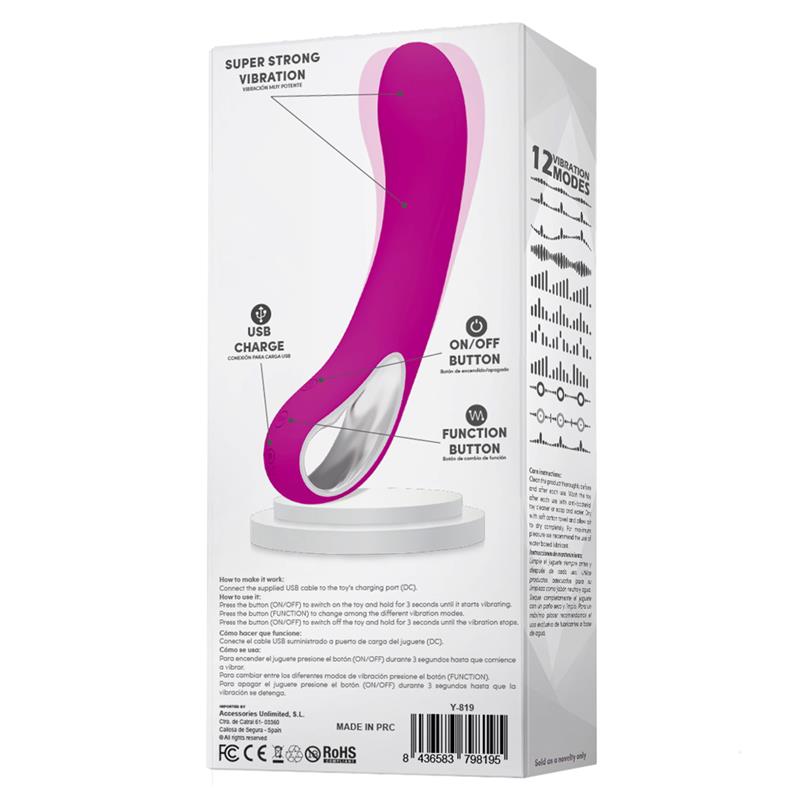 Liam Vibrador Usb Silicona