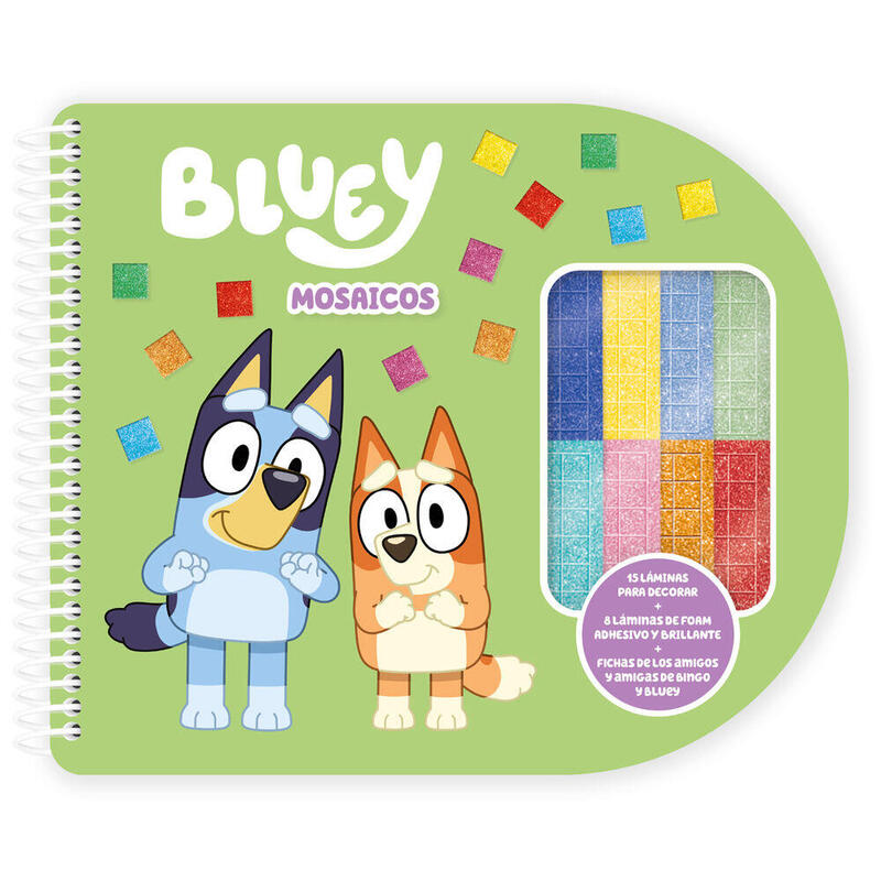 Libreta Mosaicos Bluey