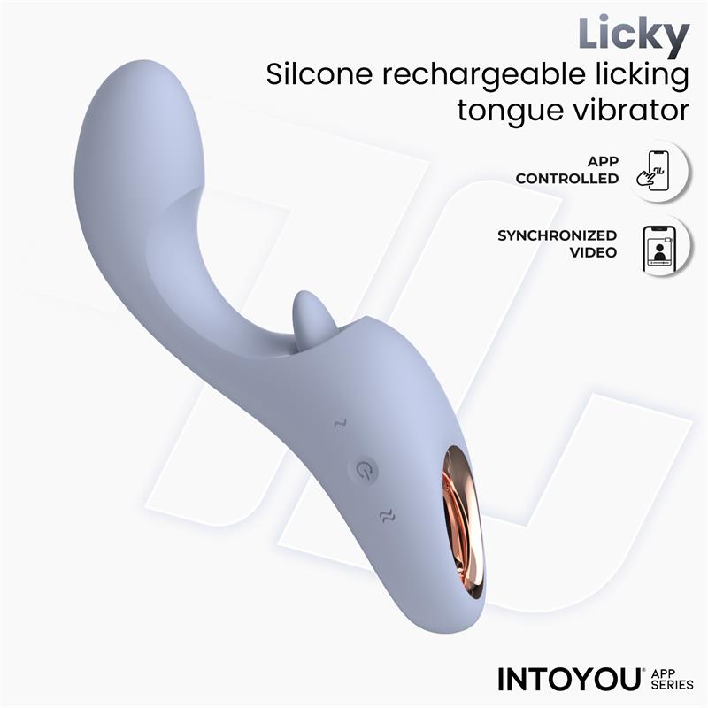 Licky Vibrador Con Lengua Licking Con App