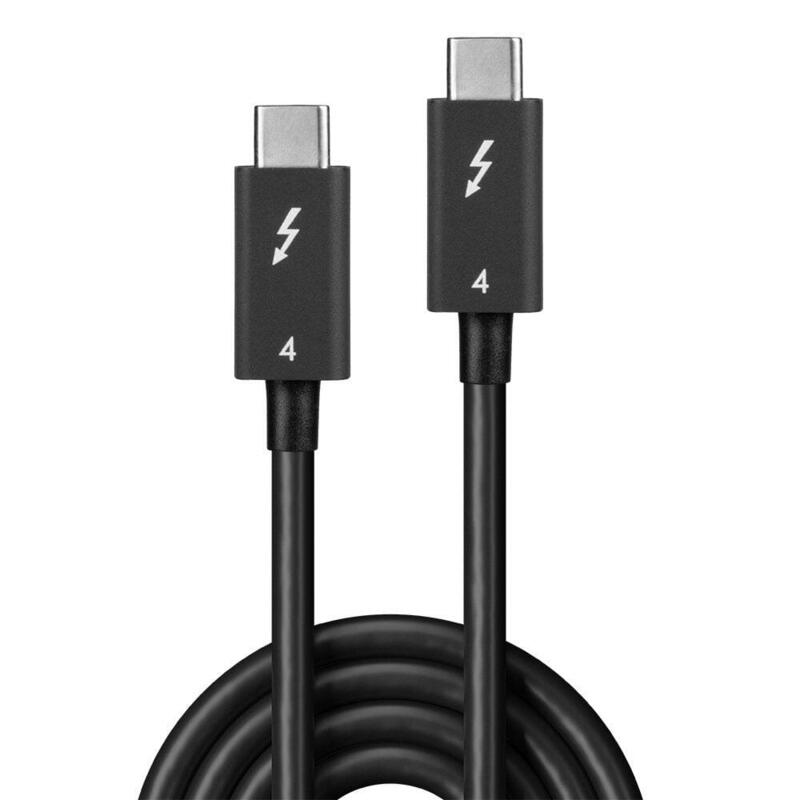 Lindy 31120 Cable Thunderbolt 1 M 40 Gbit/S Negro