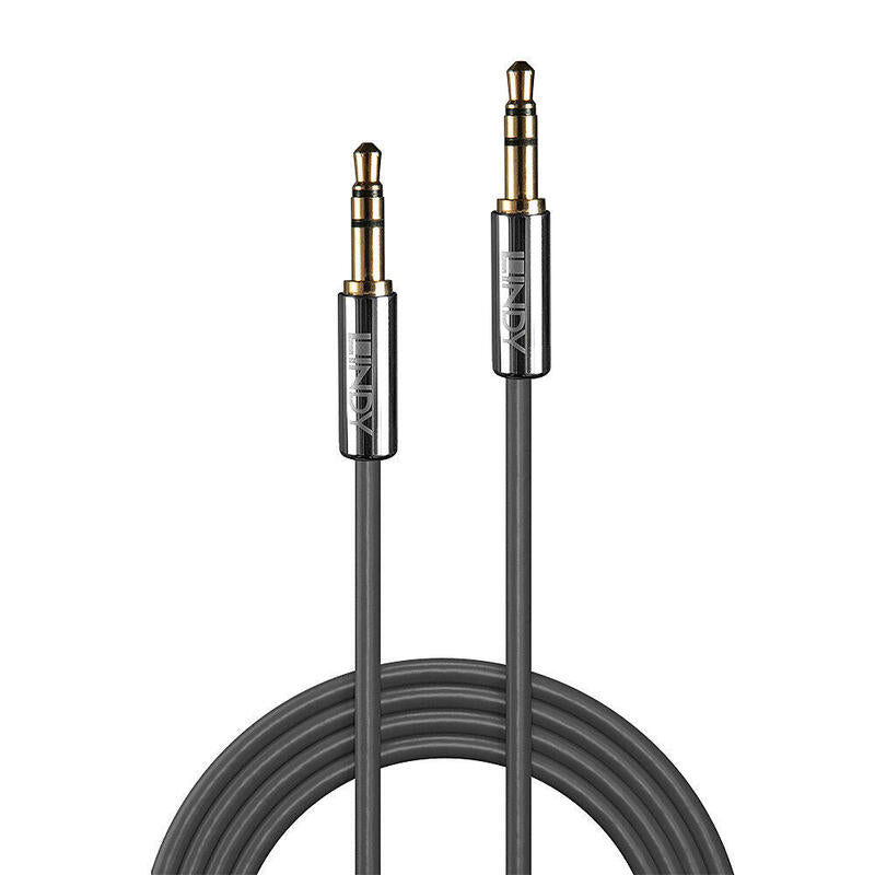 Lindy 35321 Cable De Audio 1 M 3,5mm Antracita