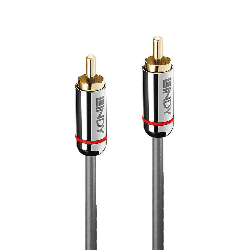 Lindy 35340 Cable De Audio 2 M Rca Antracita (Lindy 35340 Audio Cable 2 M Rca Anthracite)