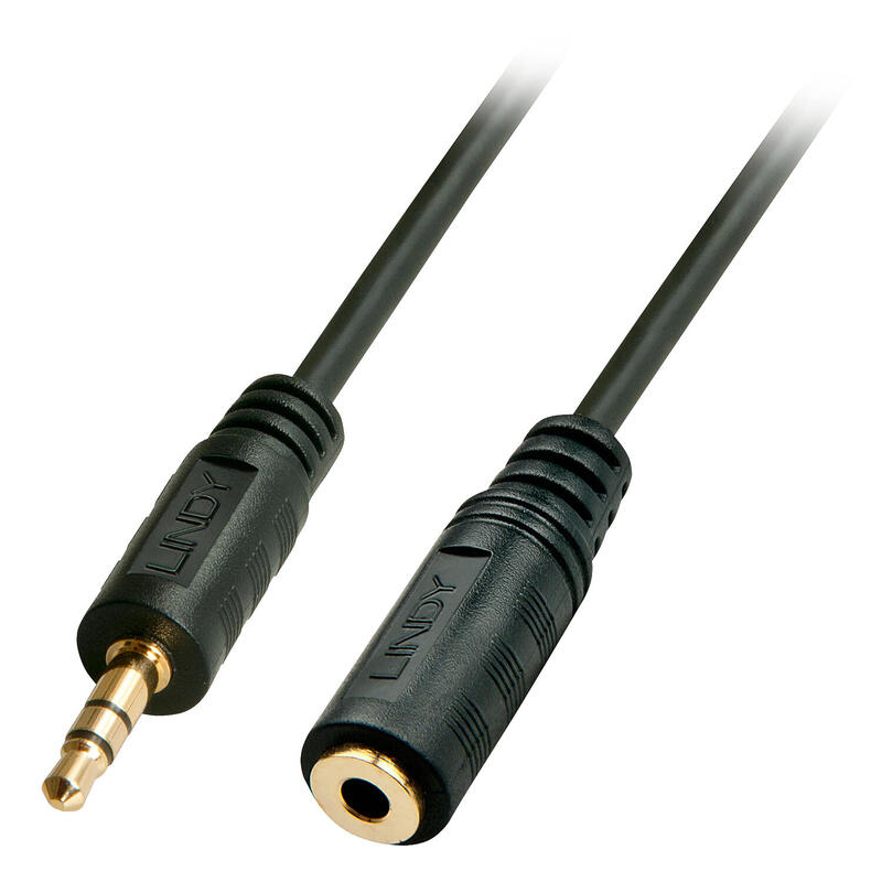 Lindy 35652 Cable De Audio 2 M 3,5mm Negro