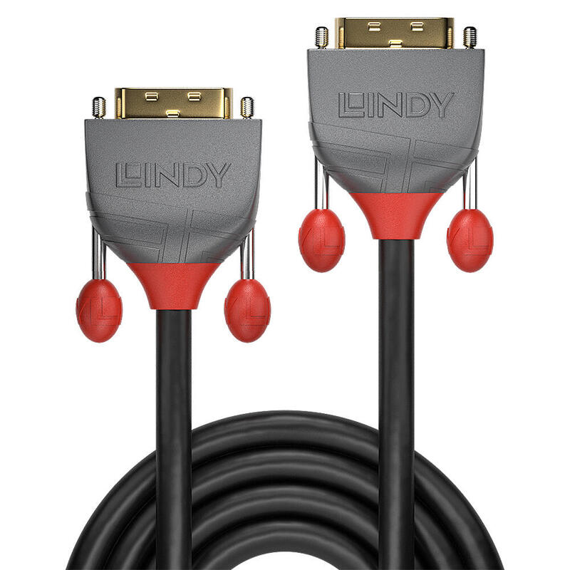 Lindy 36221 Cable Dvi 1 M Dvi-D Negro
