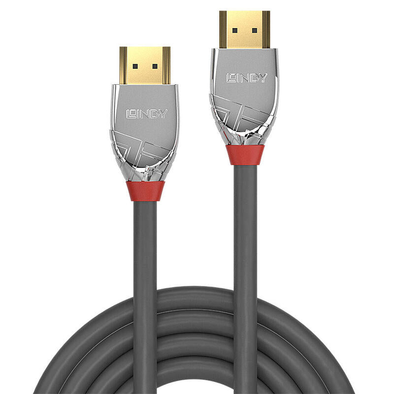 Lindy 37871 Cable Hdmi 1 M Hdmi Tipo A [Estándar] Gris, Plata