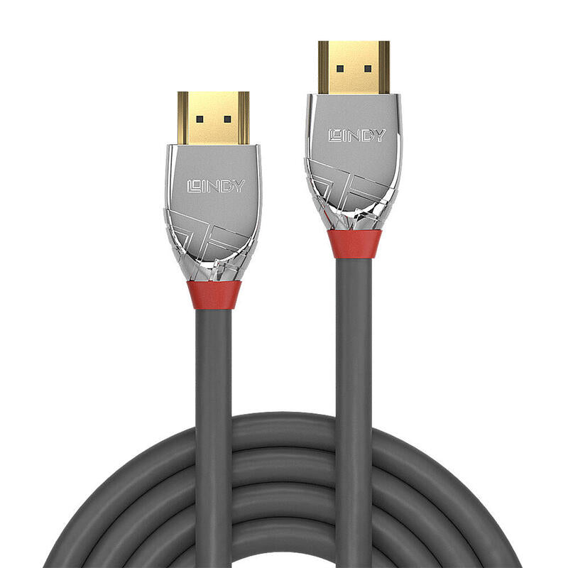 Lindy 37874 Cable Hdmi 5 M Hdmi Tipo A [Estándar] Gris, Plata