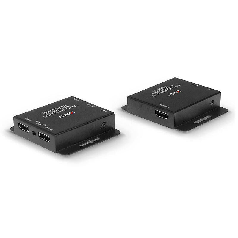 Lindy 38208 Extensor 70m Cat.6 Hdmi 10.2g E Ir Con Poc Y Salida De Bucle
