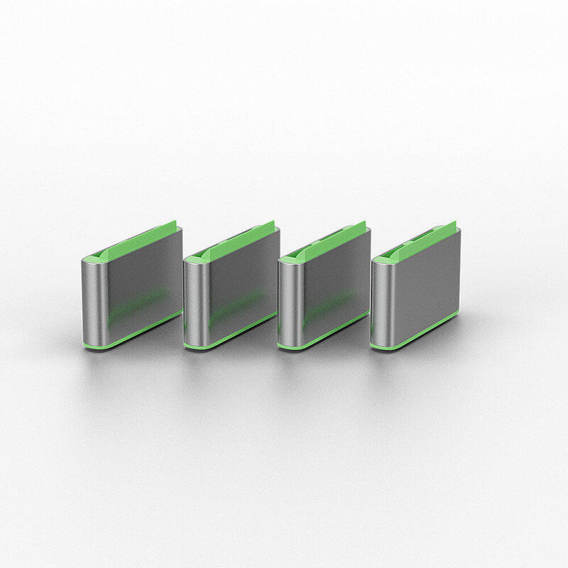 Lindy 40438 Bloqueador De Puerto Usb Tipo C Verde 10 Pieza(S)