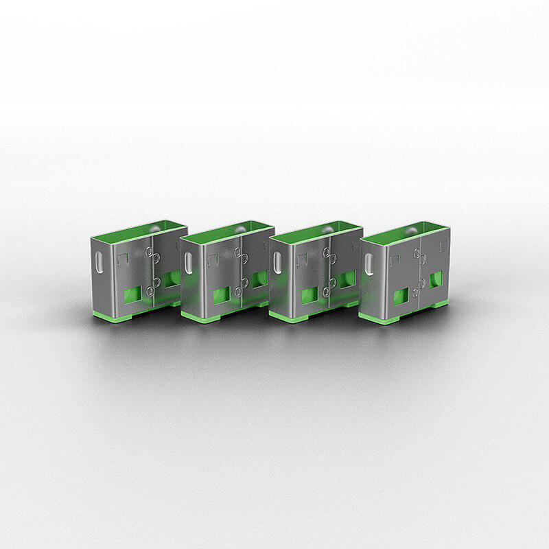 Lindy 40461 Bloqueador De Puerto Usb Tipo A Verde 10 Pieza(S)