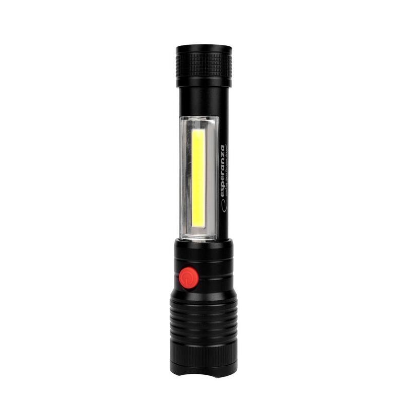 Linterna  Esperanza Eot069  Negra, Led