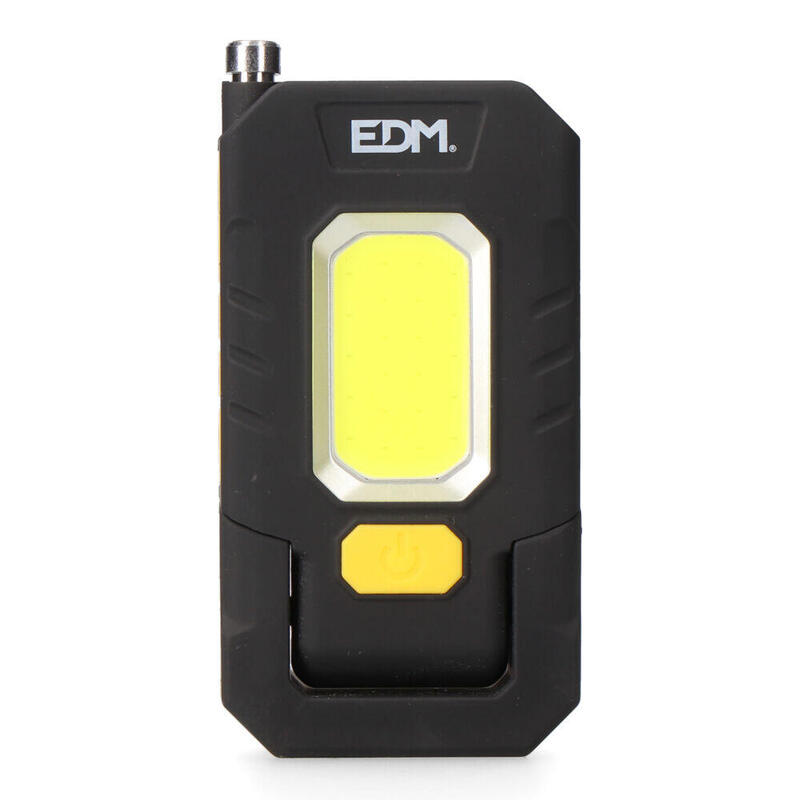 Linterna Led Xl 1 Led 3w 100lm + 1 Led 5w 300lm Recargable. Edm