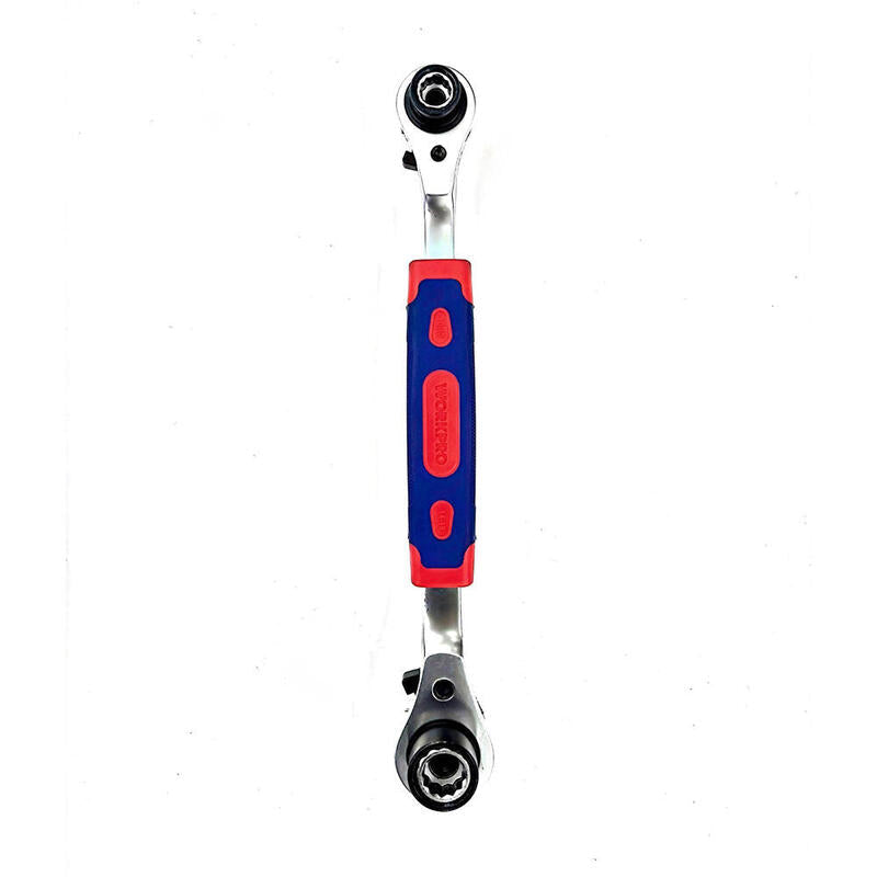 Llave Carraca Vaso Múltiple 8en1, 8-10-12-13-14-17-19-21 Mm