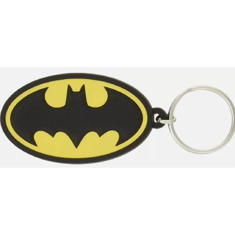 Llavero Dc Batman Logo Pvc Soft Ring