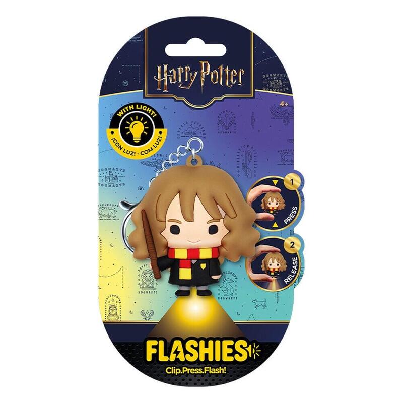 Llavero Figura 3d Con Luz Hermione Harry Potter Flashies