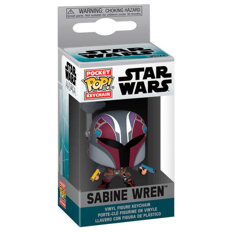 Llavero Pocket Pop Ahsoka Sabine Wren