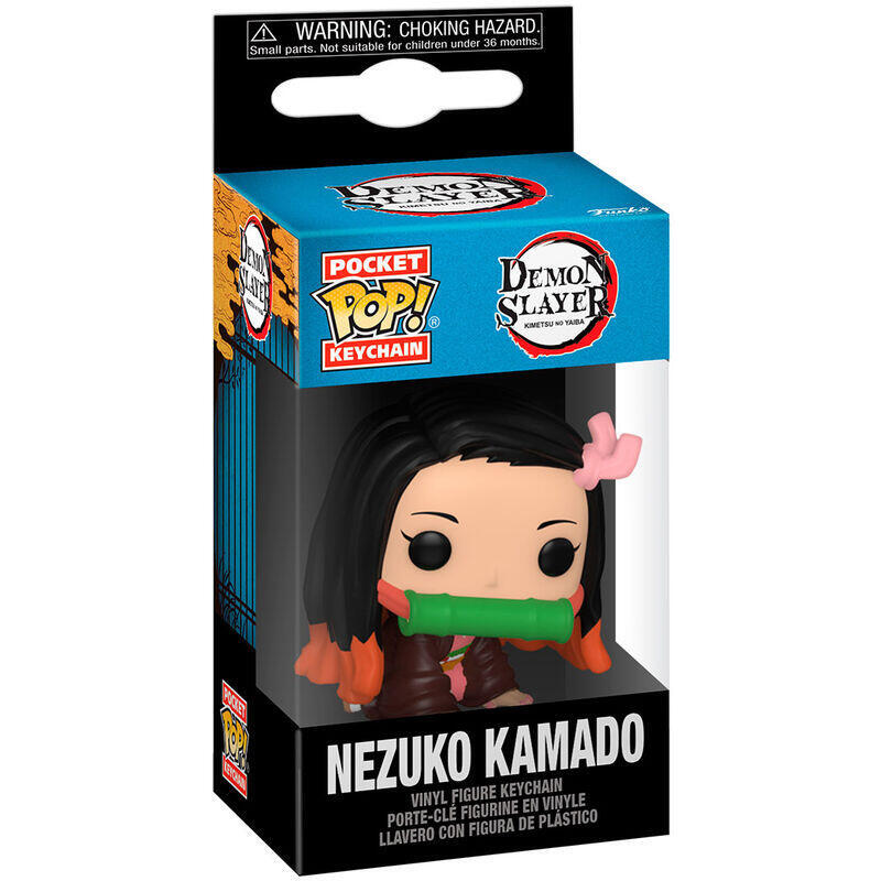 Llavero Pocket Pop Demon Slayer Kimetsu No Yaiba Nezuko Kamado