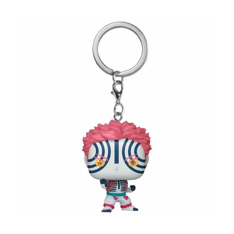 Llavero Pocket Pop Keychain Demon Slayer Kimetsu No Yaiba Akaza