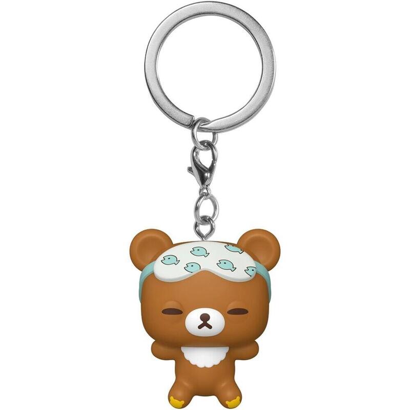 Llavero Pocket Pop Keychain Rilakkuma Chairoikoguma
