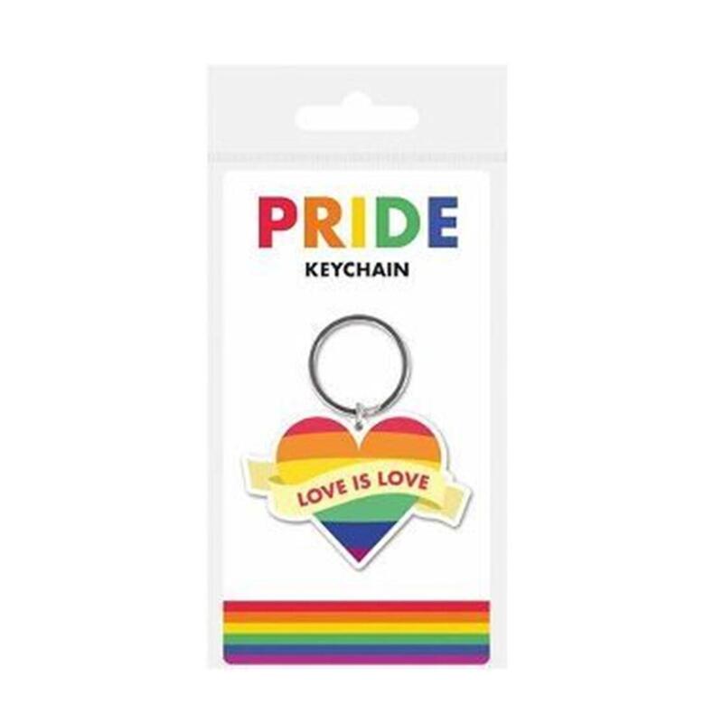 Llavero Pyramid Pride Love Is Love