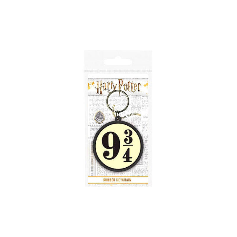 Llavero Rubber Anden 9 3/4 Harry Potter