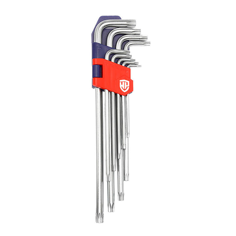 Llaves Torx Cr-V De Brazo Largo, Juego 9 Piezas