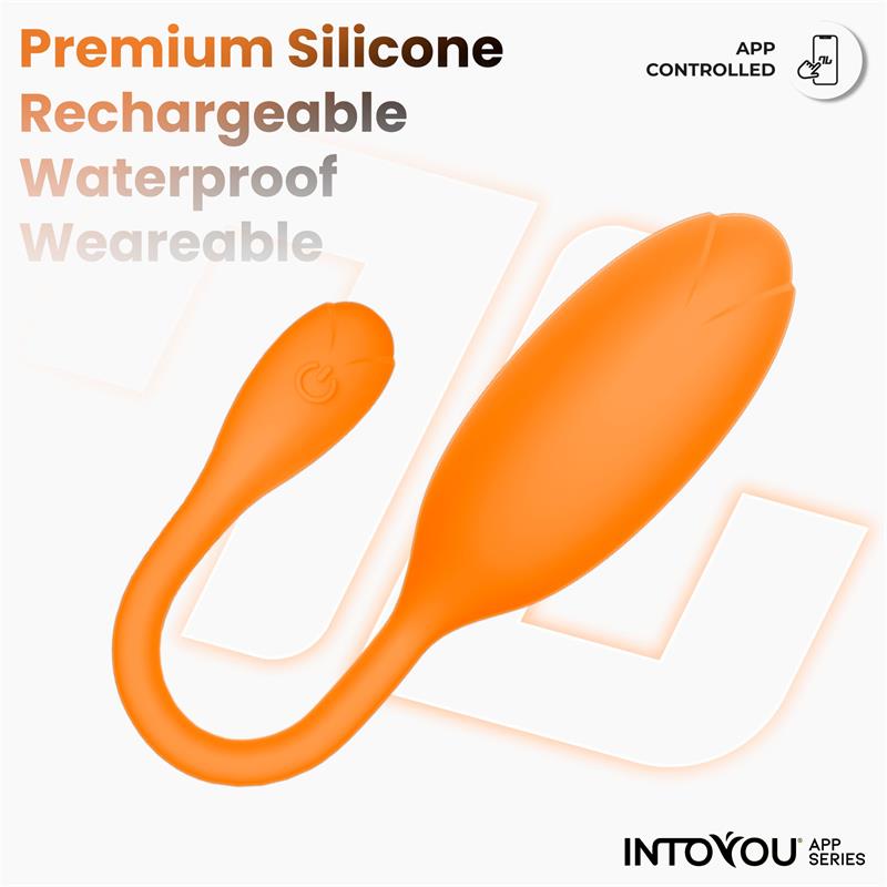Logan Huevo Vibrador Con App Unibody Naranja