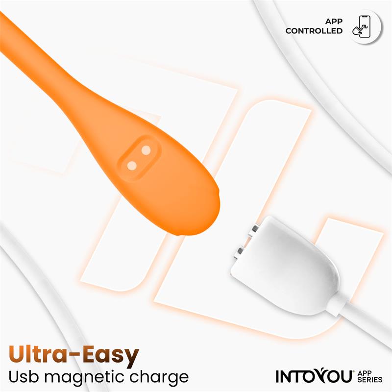 Logan Huevo Vibrador Con App Unibody Naranja